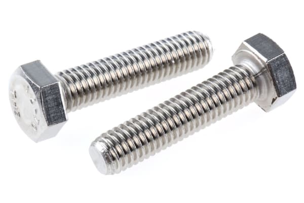 Product image for A2 S/Steel hex head set screw,M8x35mm