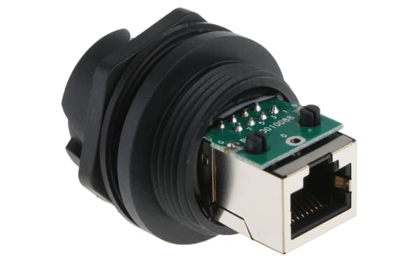 Product image for RJ45 CAT 5E JACK DUAL MOUNT IP67