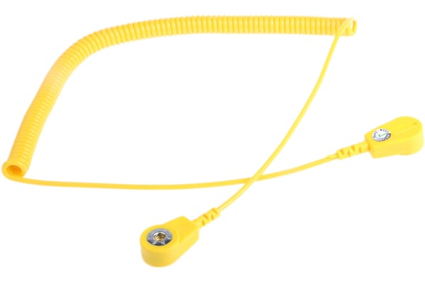 Product image for 4-10mm Stud Coiled Cord, 1.8m L