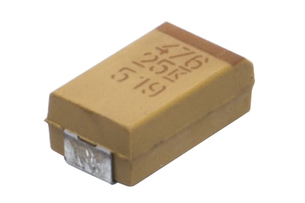 Product image for Capacitor Tantalum T491 Case D 25V 47uF