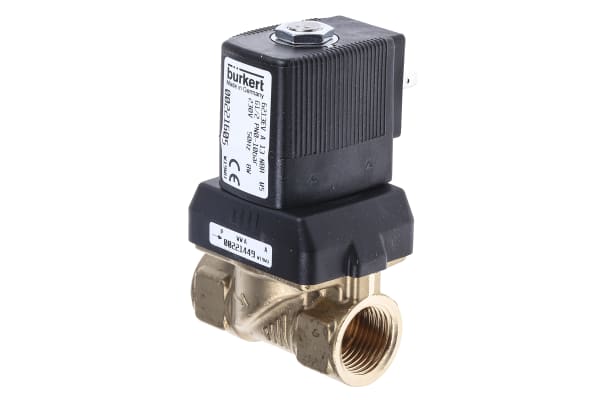 Product image for 1/2" SOLENOID VALVE 13 MM ORIFICE 230VAC