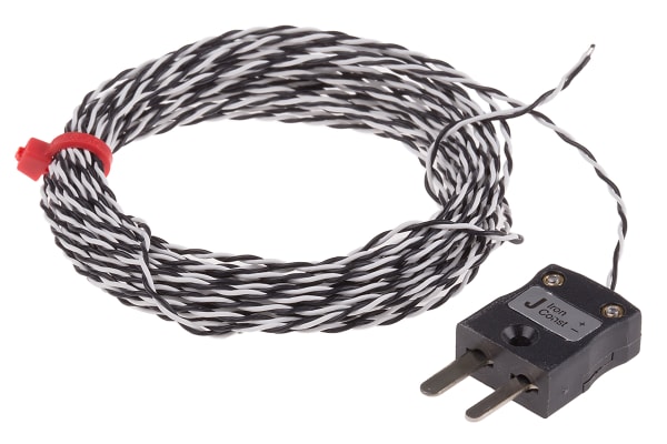 Product image for IEC Thermocouple, mini Plug,J, 5M