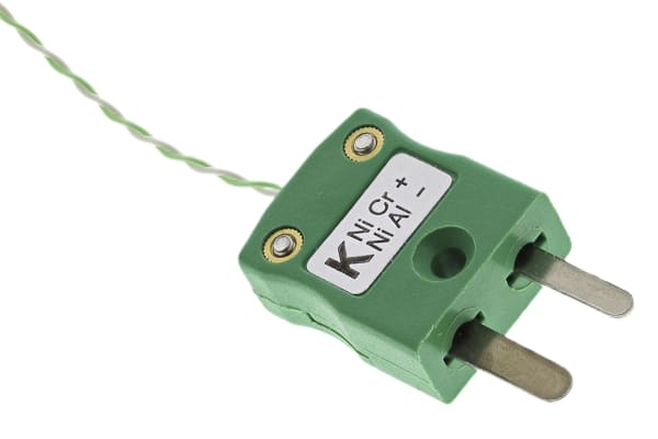 Product image for IEC Thermocouple, mini Plug, K, 10M