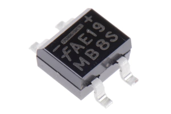 Product image for DIODE RECTIFIER BRIDGE 600V 0.5A SOIC4