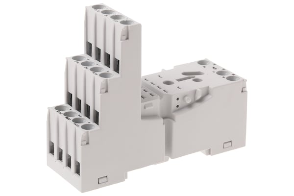 Product image for PLUG-IN RELAY SOCKET GZM4