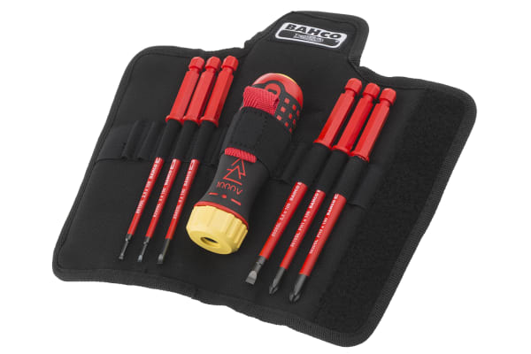 Product image for Ratchet ScrewDriver Set 6pc 1000V PH/SL