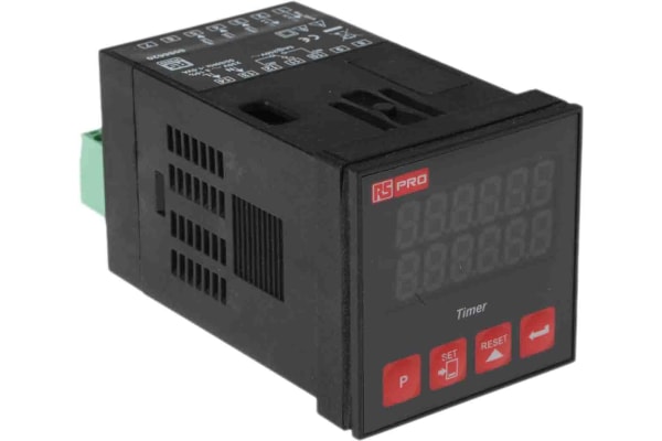 Product image for Timer, 6 Digit, 48x48, 230Vac