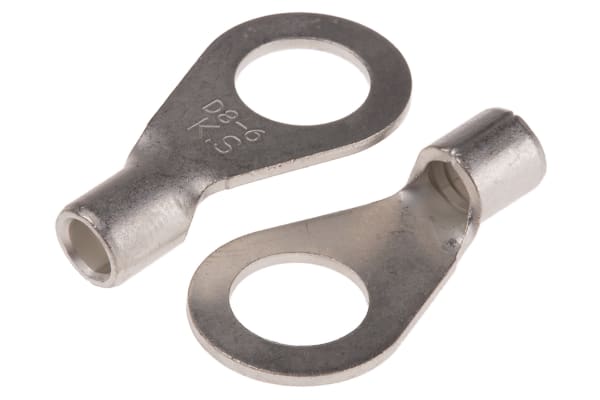 Product image for DIN 46234 NON-INSULATED RING TERMINALS