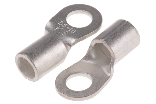Product image for DIN 46234 NON-INSULATED RING TERMINALS