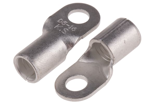 Product image for DIN 46234 NON-INSULATED RING TERMINALS