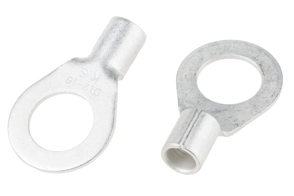 Product image for DIN 46234 NON-INSULATED RING TERMINALS