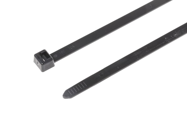 Product image for T120M Bk Cable Tie Heat Stab-460x7.6mm