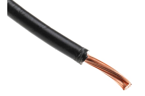 Product image for Black tri-rated cable 4.0mm 100m