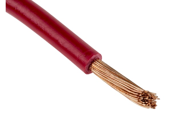 Product image for Red tri-rated cable 4.0mm 100m