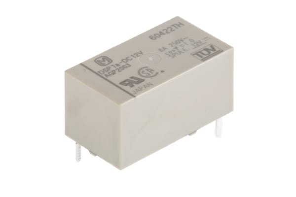 Product image for Relay,Power,SPST-NO,8/5AC/DC,12DC,250AC