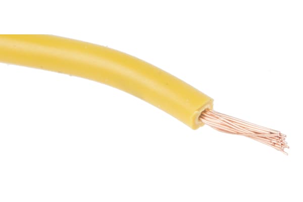 Product image for BK PVC Flexi Switchgear 1.0 Yell Cable