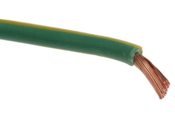 Product image for BK PVC Switchgear 2.5 Grn/Yellow Cable