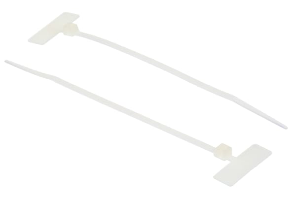 Product image for Natural Marker Cable Tie 110x2.5