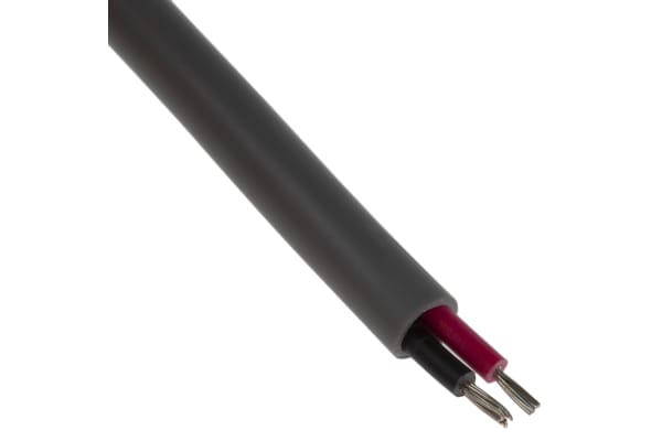 Product image for Grey 1 pair non-screened cable,100m