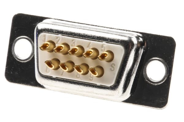 Product image for SOLDER POT D-SUB 9 WAY SOCKET