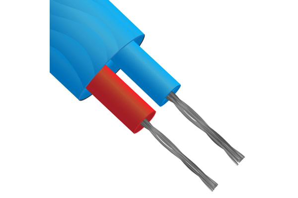 Product image for ANSI Type T Thermocouple Cable 25M