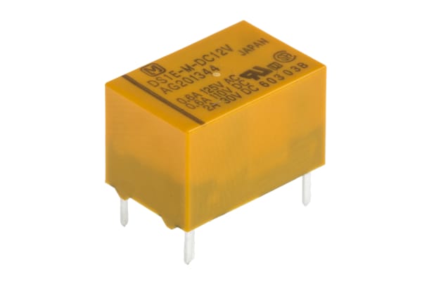 Product image for RELAY,LATCHING,SPDT-NO/NC,12DC,30DC,PCB