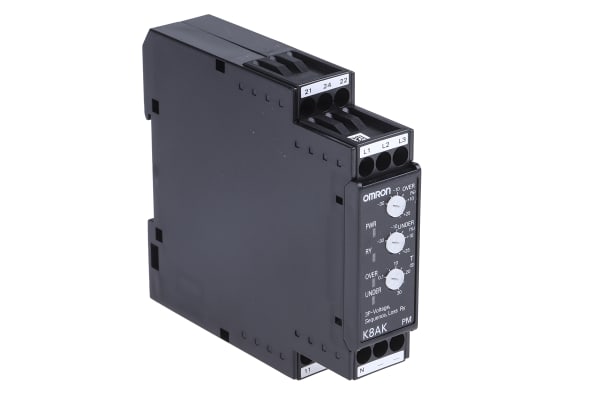 Product image for Monitoring relay 22.5mm 2 SPDT