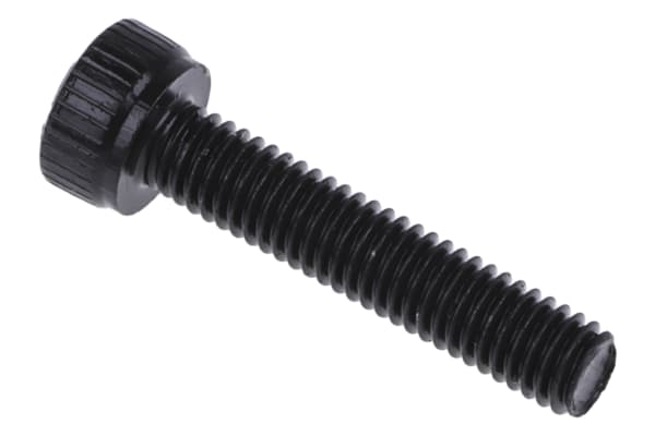 Product image for Blk steel socket head cap screw,M3x15mm