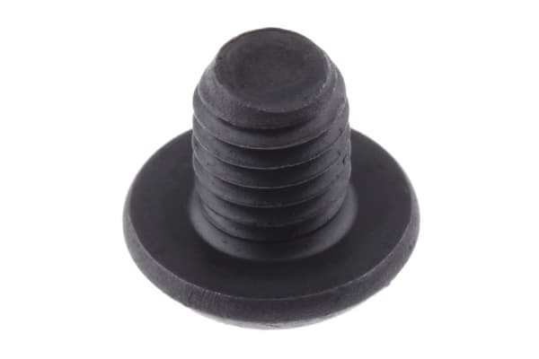 Product image for Blk steel skt button head screw,M5x6mm