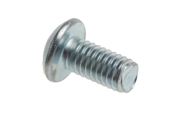 Product image for BZP socket button head screw, M3x6