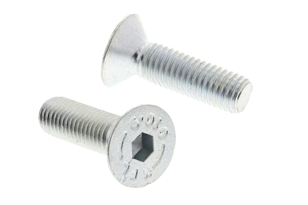 Product image for BZP countersink head,M10x35