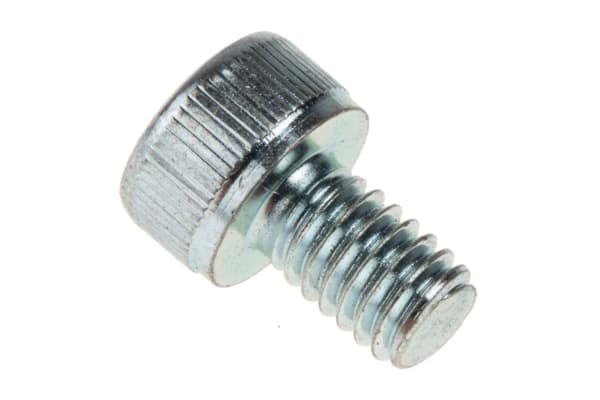 Product image for BZP steel socket head cap screw,M4x6mm