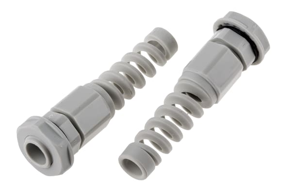Product image for Cable Gland PG7 Grey IP68 c/w locknut