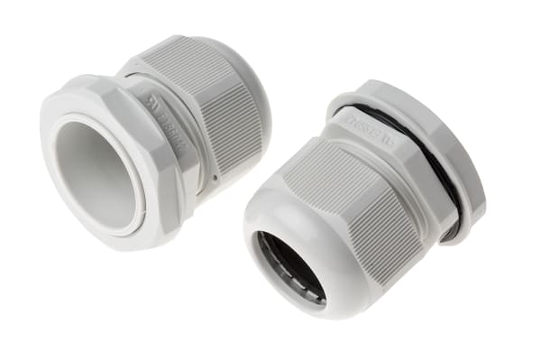 Product image for round top cable gland PG29 Grey  IP68