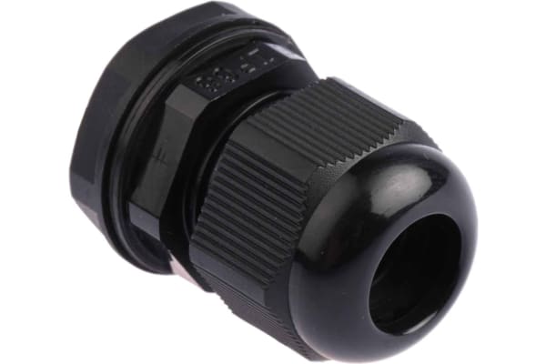 Product image for round top cable gland PG13.5 Black  IP68