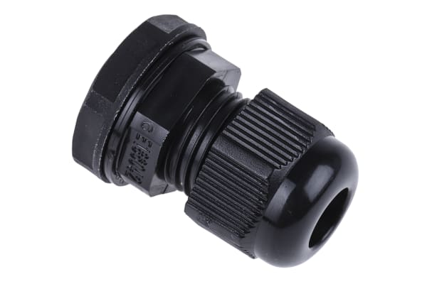 Product image for round top cable gland PG9 Black  IP68