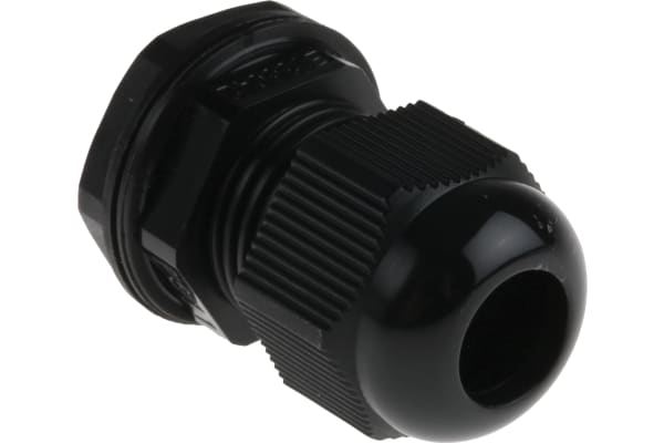 Product image for round top cable gland PG11 Black  IP68