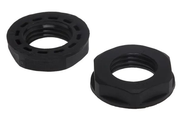 Product image for PG7   Black locknut IP68