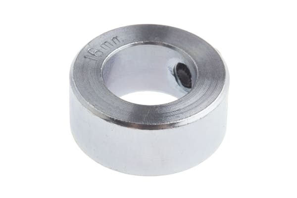 Product image for Steel Shaft Collar, One Piece, Bore 16mm