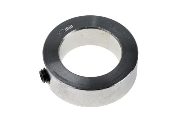 Product image for Steel Shaft Collar, One Piece, Bore 32mm