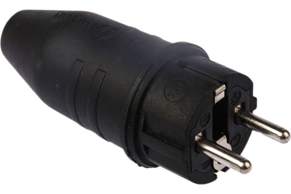 Product image for ABL Sursum French / German Mains Plug CEE 7/7 German Schuko / French, 16A, Cable Mount, 250 V