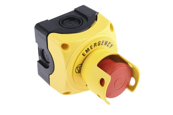 Product image for PULL RELEASE EMERGENCY STOP C/W SHROUD