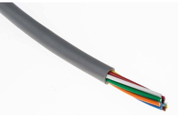 Product image for 22 AWG 8 core 300V unshielded cable 30m