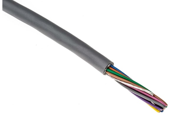 Product image for 24 Awg 12 core 300V foilshield cable 30m