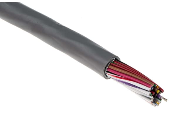 Product image for 22 AWG 12 core 300V foilshield cable 30m