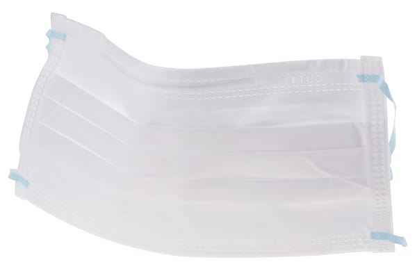 Product image for Cleanroom Facemasks with Headloop,100