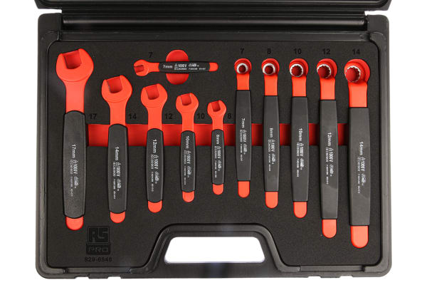 Product image for 12pc insulated VDE wrench set