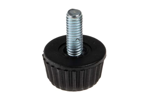 Product image for M4 Male Nylon Thumbscrew  10mm