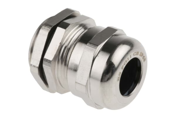 Product image for PG11 Brass Cable gland + locknut,5-10mm