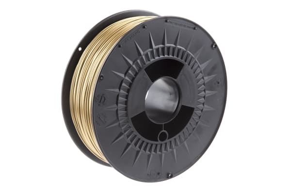 Product image for RS Gold PLA 1.75mm Filament 1kg